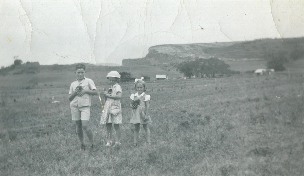 Anne, Margaret and Terry Skeehan at 'Glanworth'