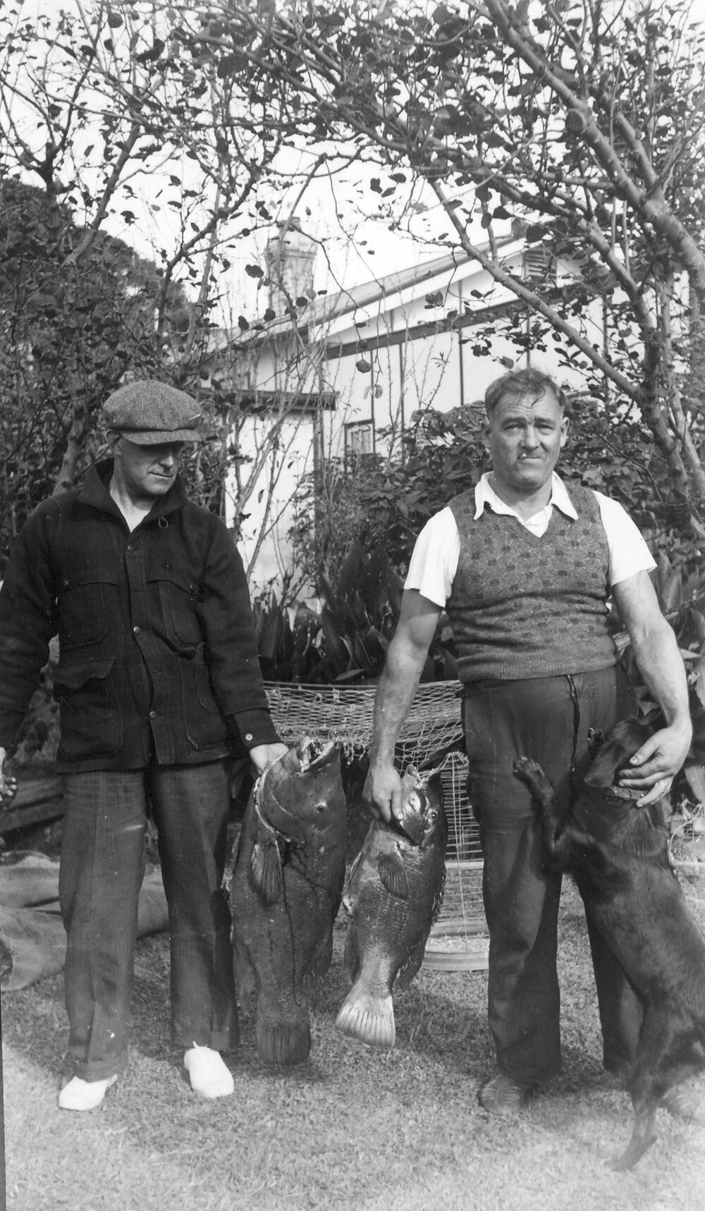 Bob Cluff with Fish Catch