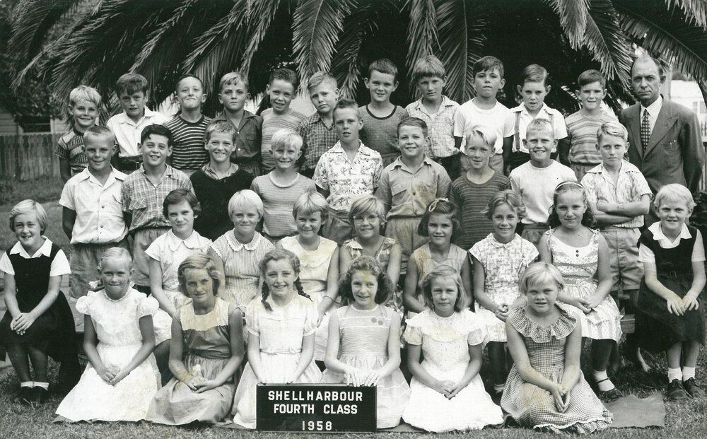 Shellharbour Public School Fourth Class 1958