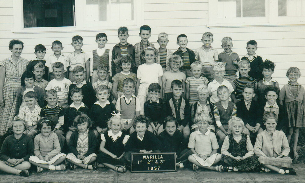 Warilla Public School 1st, 2nd and 3rd Class, 1957