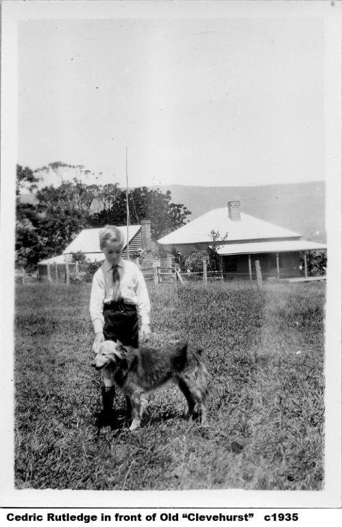 Cedric Rutledge at 'Clevehurst' Farm
