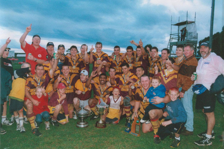Shellharbour Sharks RLFC 2001 First Grade Premiers