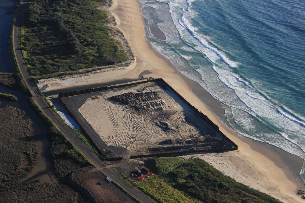 Construction of Shellharbour Marina