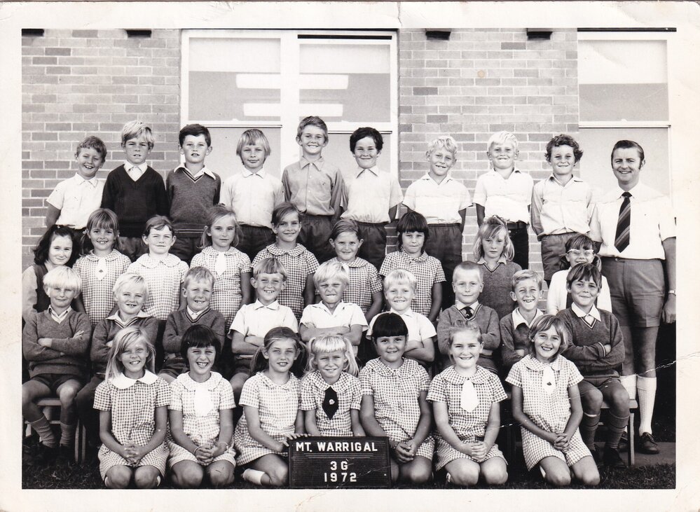 Mt Warrigal Public School 3G, 1972