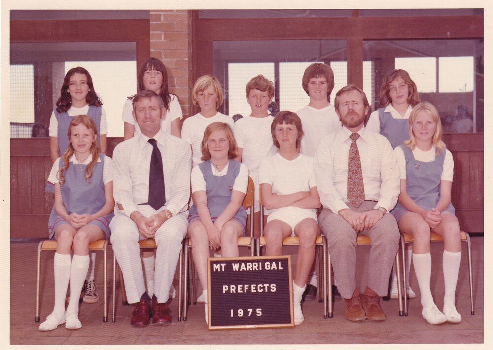 Mt Warrigal Public School Prefects 1975