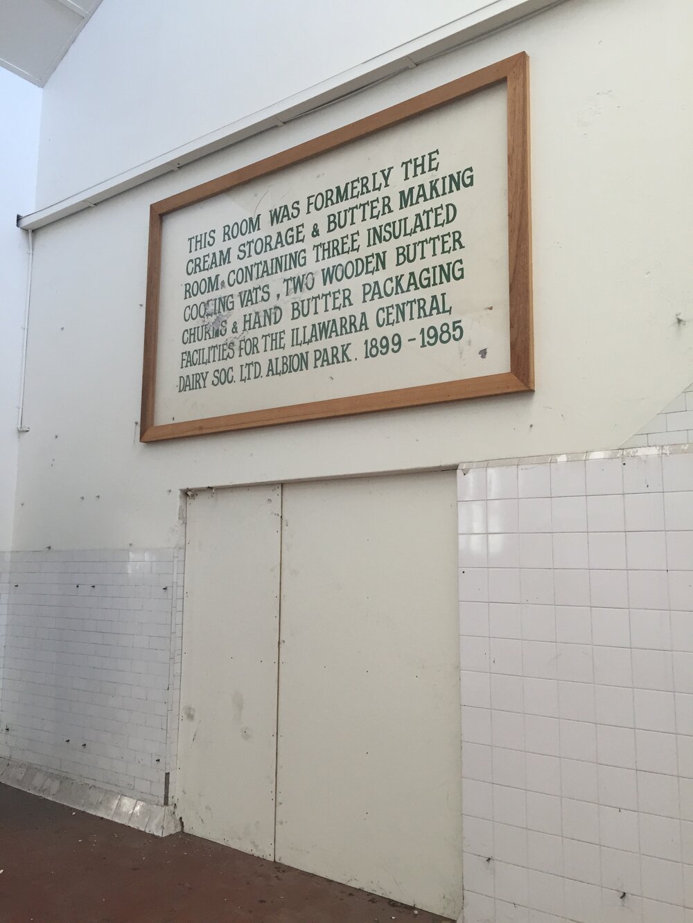 Illawarra Cooperative Central Dairy Factory
