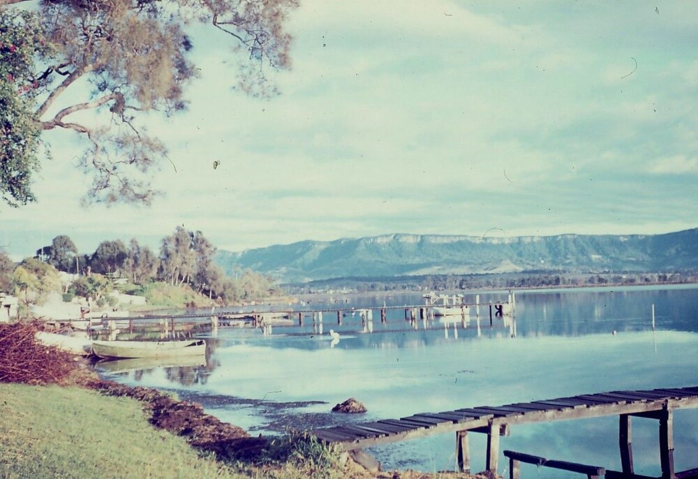 View from Oak Flats to Albion Park Rail