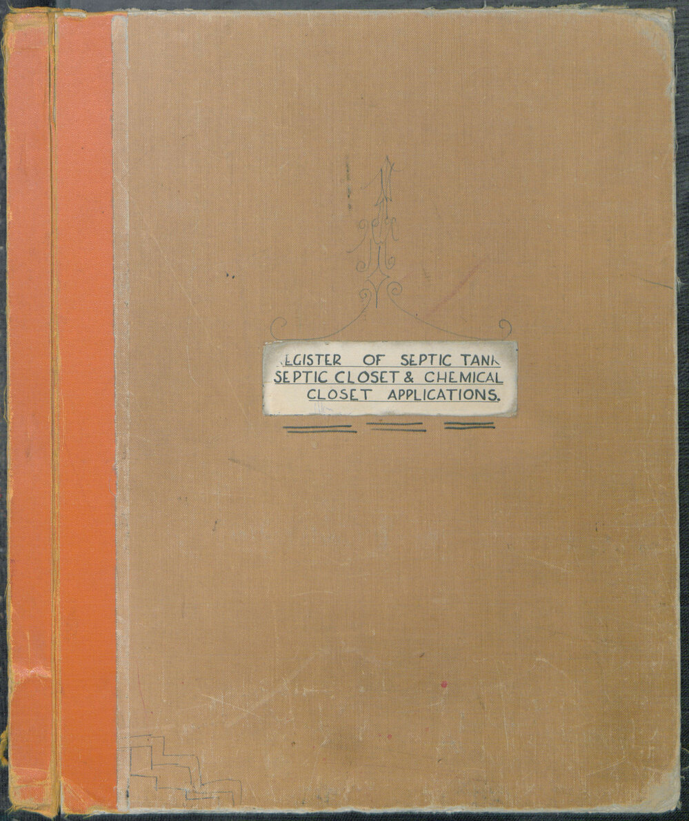 Shellharbour Municipal Council Register of Septic Tanks 1956-1964