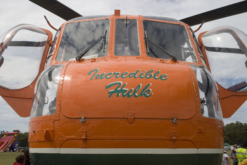Sikorsky S-64E Erickson Air Crane N164AC 'Incredible Hulk'