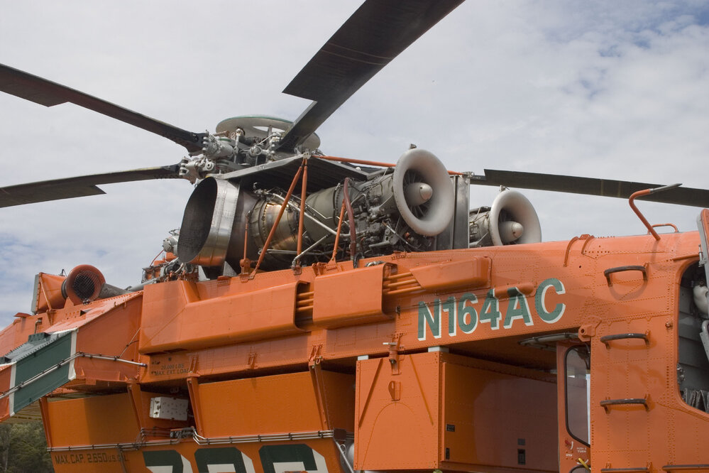 Sikorsky S-64E Erickson Air Crane N164AC 'Incredible Hulk'