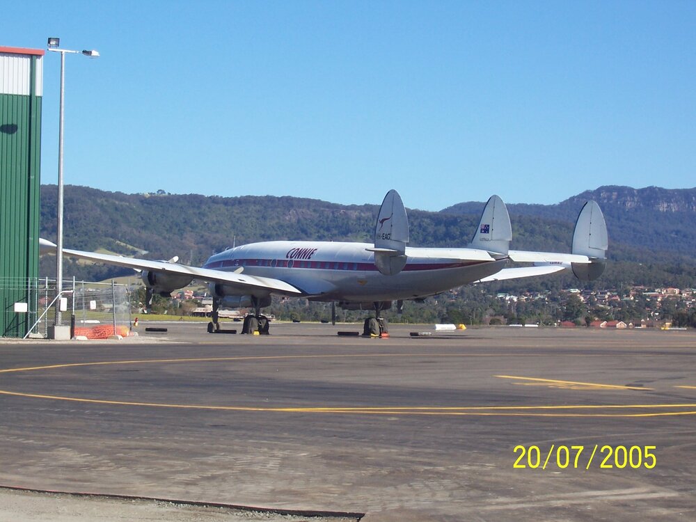 Lockheed Super Constellation 'Connie' C-121C VH EAG