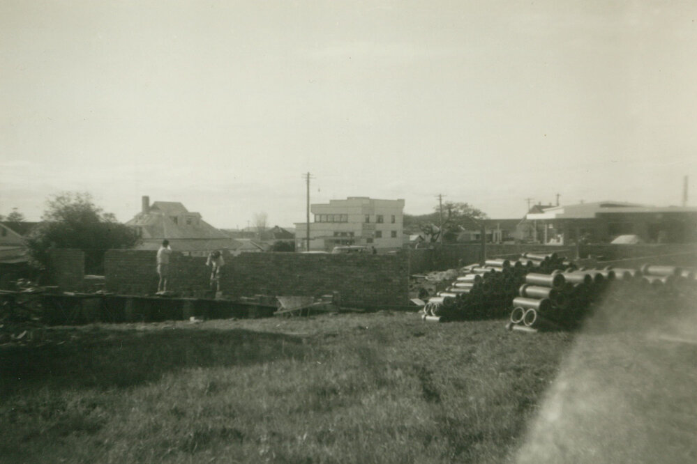 Construction of Shellharbour Town Hall and Library