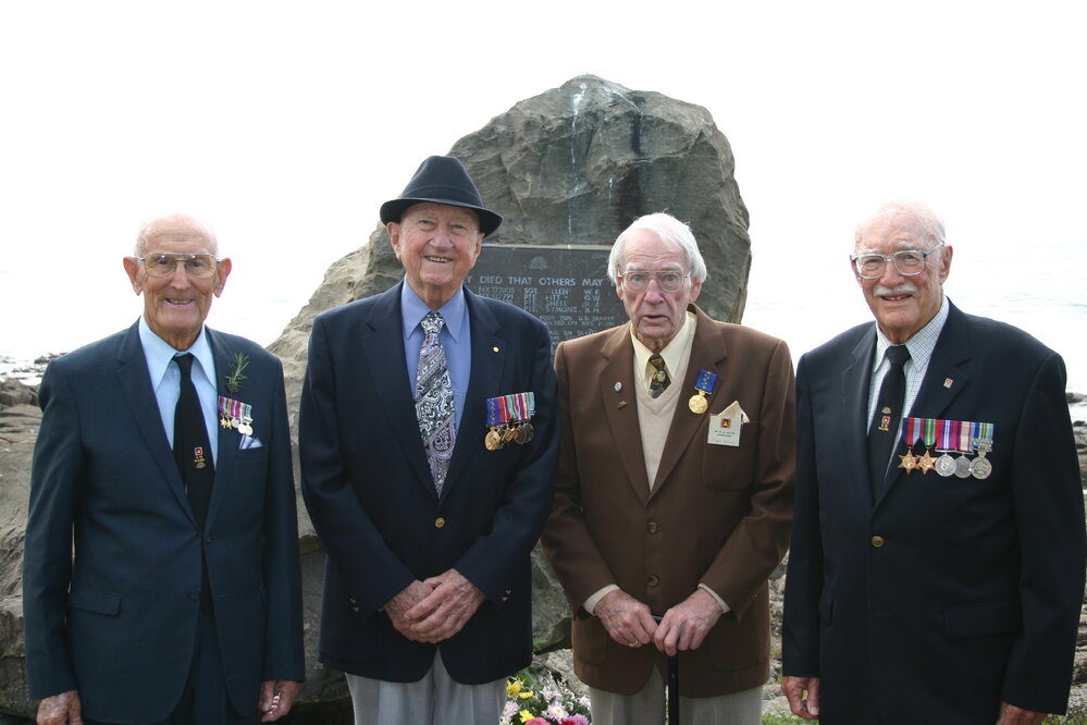 Remembrance Service at the 'Cities Service Boston' Memorial, Bass Point