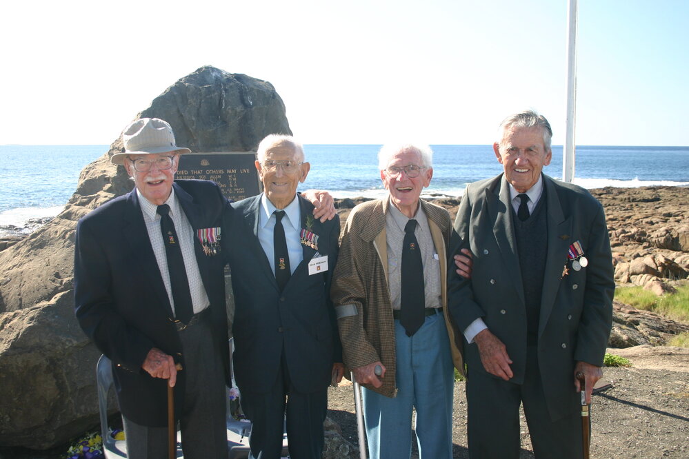 Remembrance Service at the 'Cities Service Boston' Memorial, Bass Point