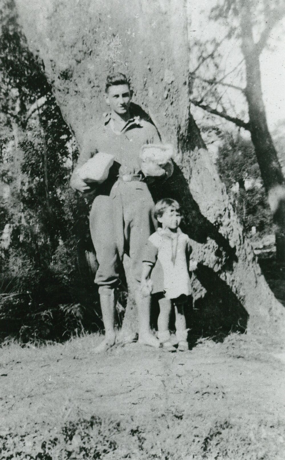 Fred and Babs McIlquham at Oak Flats