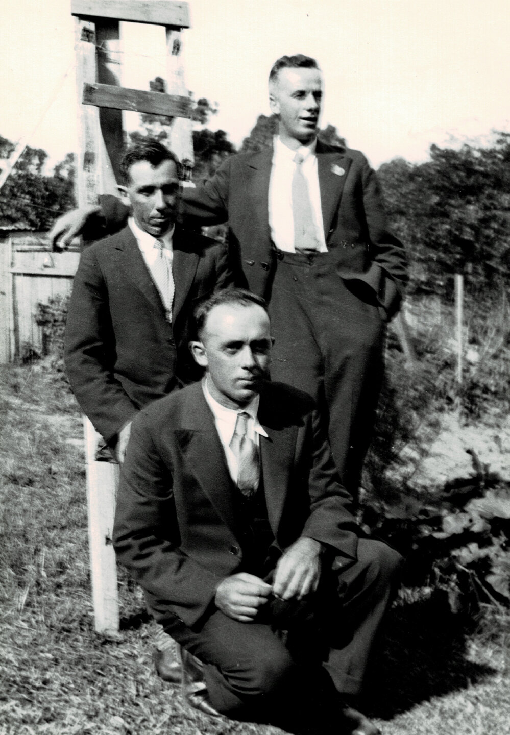 Will, Charlie and Tom James