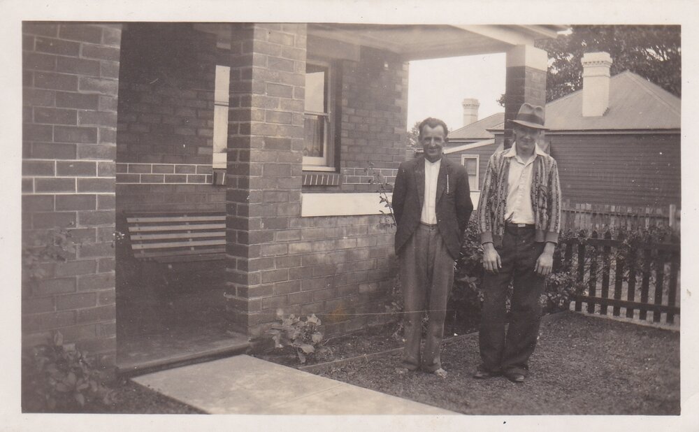 Greg McCabe and Jack Burke