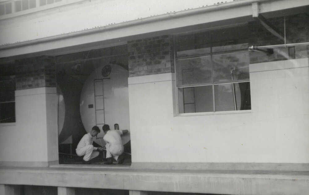 Milk Vats at the Illawarra Cooperative Central Dairy Factory