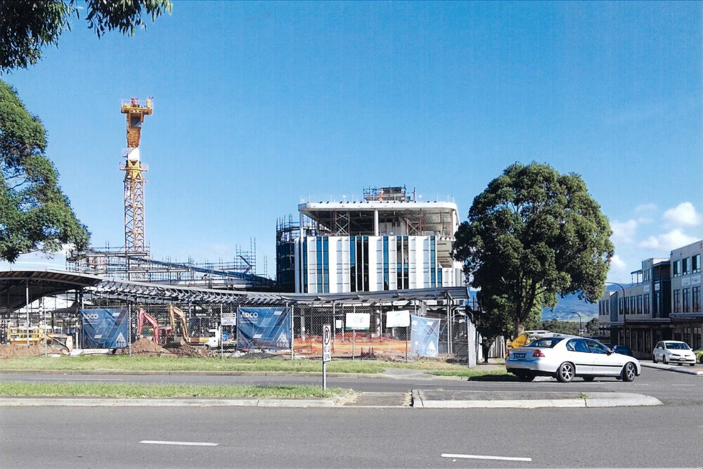 Construction of Shellharbour Civic Centre