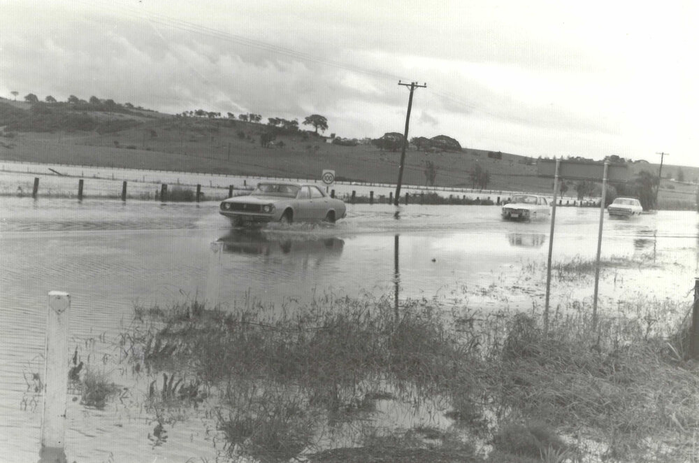 Princes Highway Dunmore During Floods
