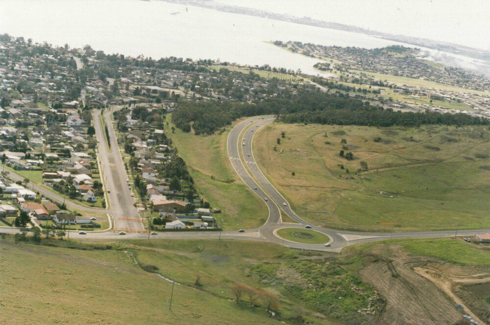 Construction of New Lake Entrance Road