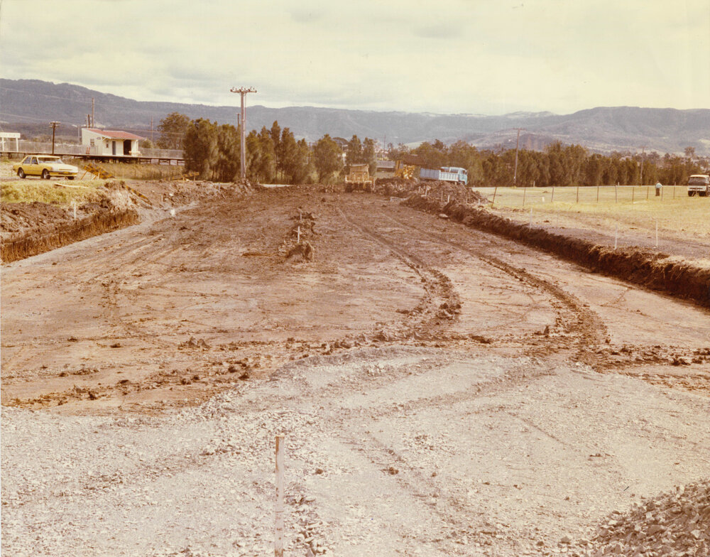 Page Street Extension (now Industrial Road)