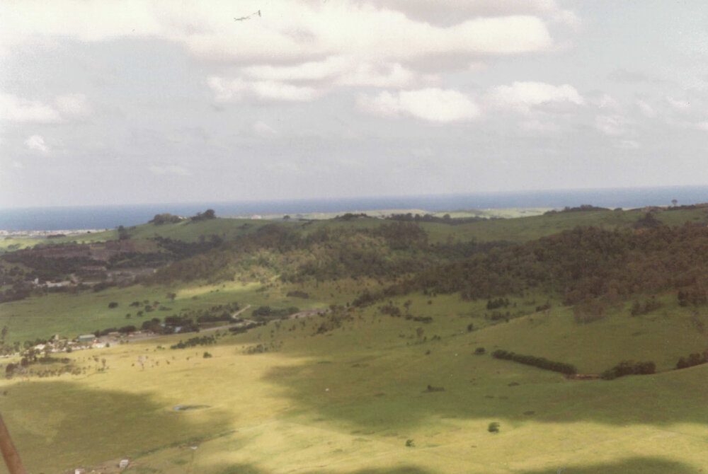 View over Dunster's Hill