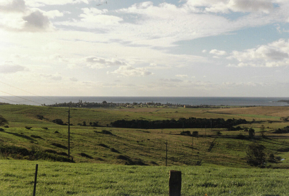 View from Dunster's Hill to Shellharbour