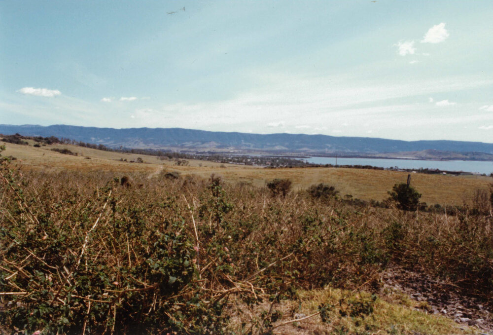 View from Stoney Range to Oak Flats