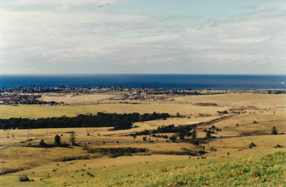 View from Dunster's Hill to Shellharbour Village