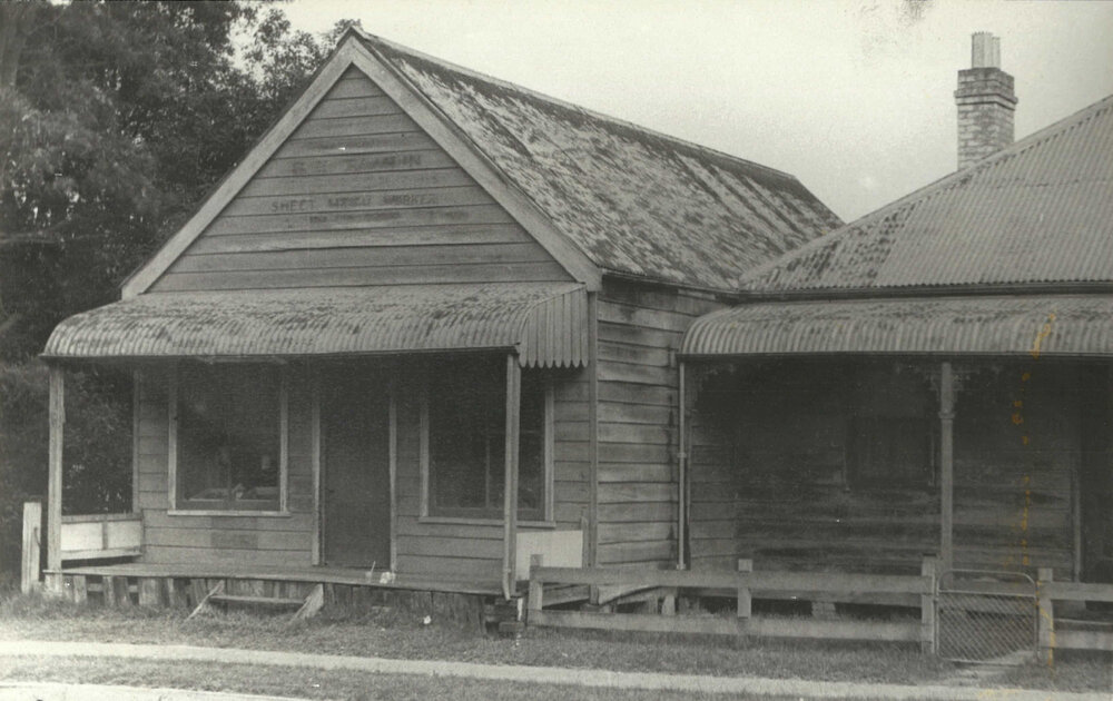 Henry William Parkinson's Plumbing Shop and residence, Albion Park