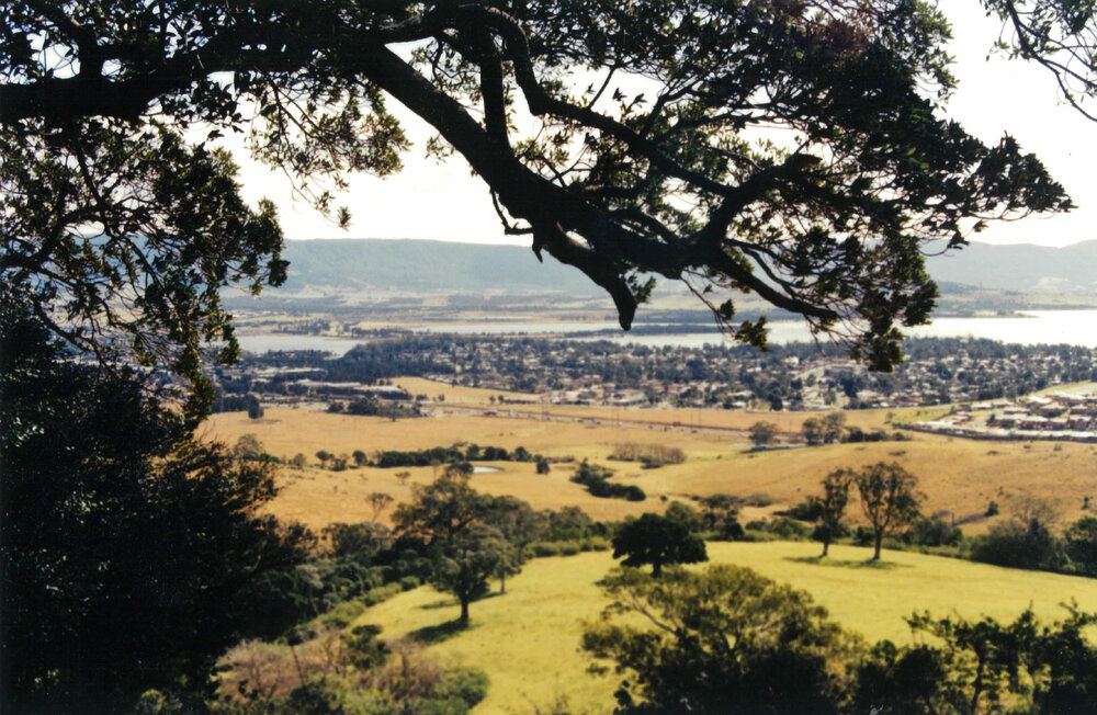 View from Dunster's Hill to Oak Flats
