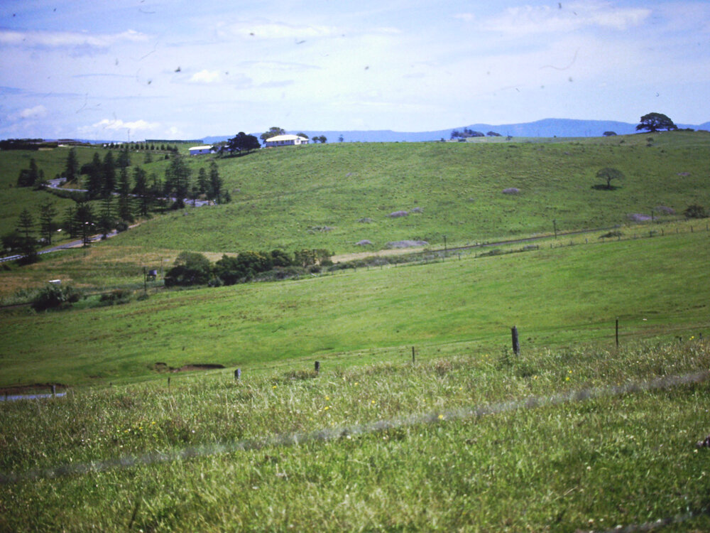 View to 'Rosemont' farm
