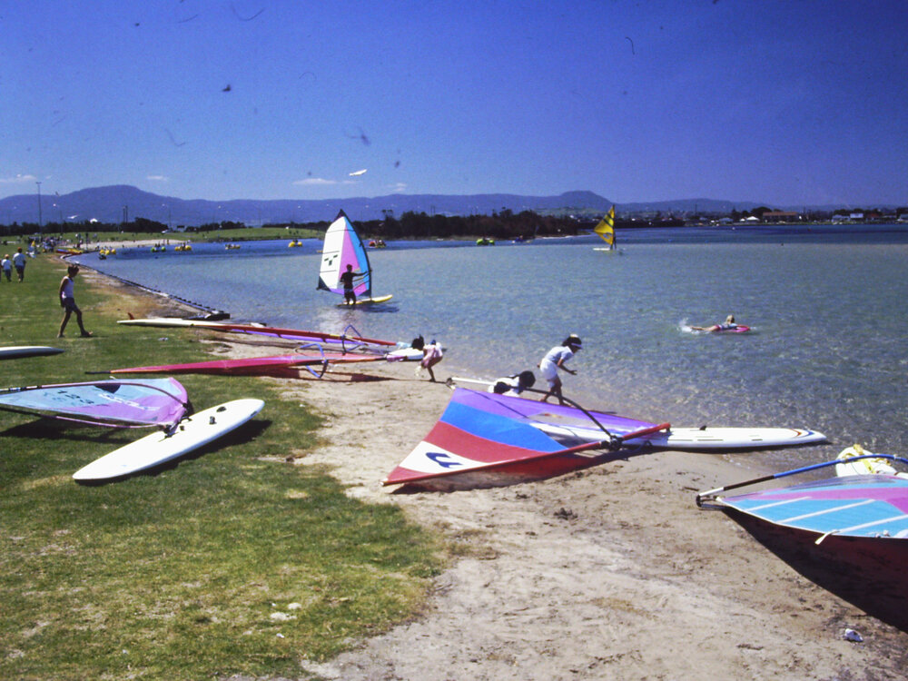 Sailing from Reddall Reserve