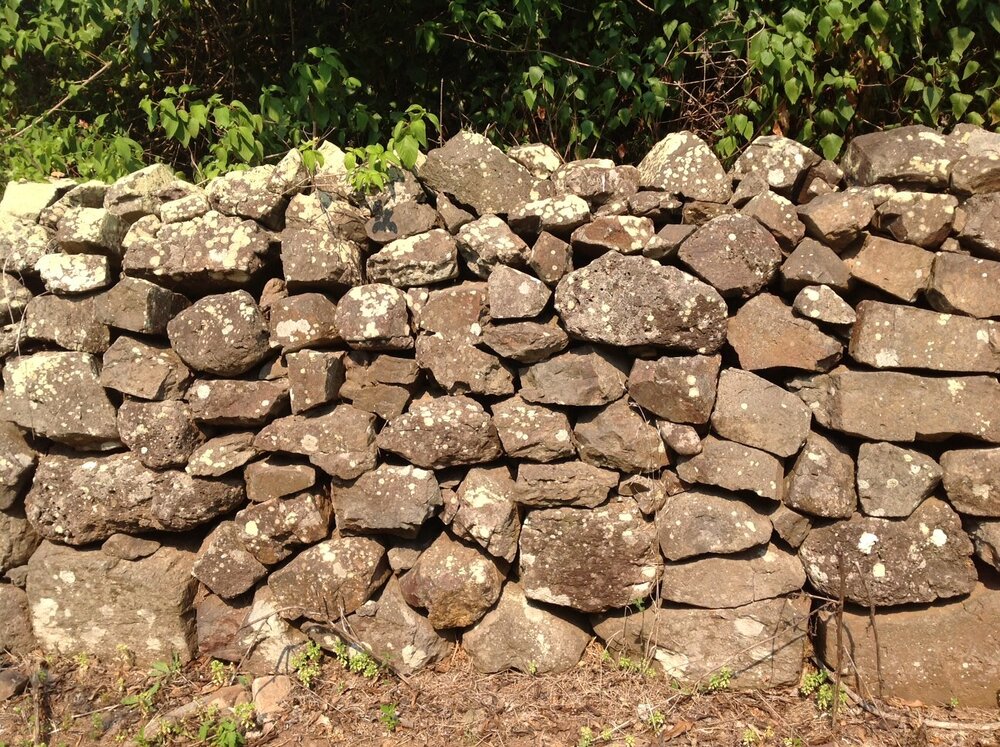 Killalea State Park Dry Stone Wall