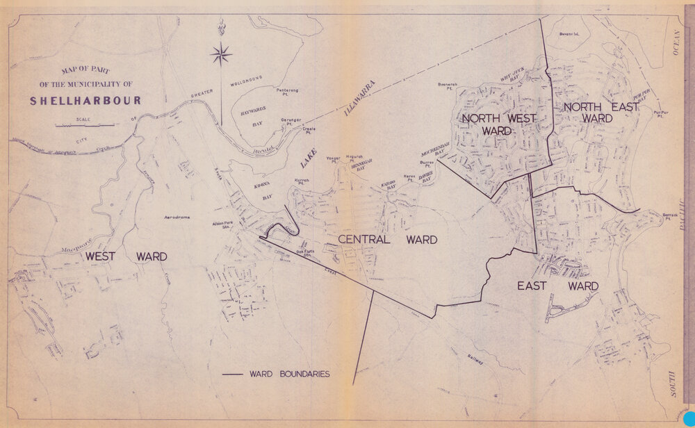 Map of Part of the Municipality of Shellharbour