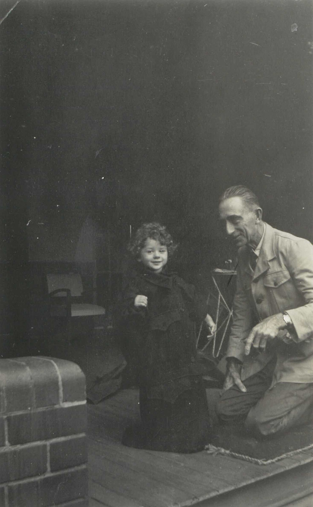 Arthur Stewart Blomfield and Granddaughter Susie Blomfield