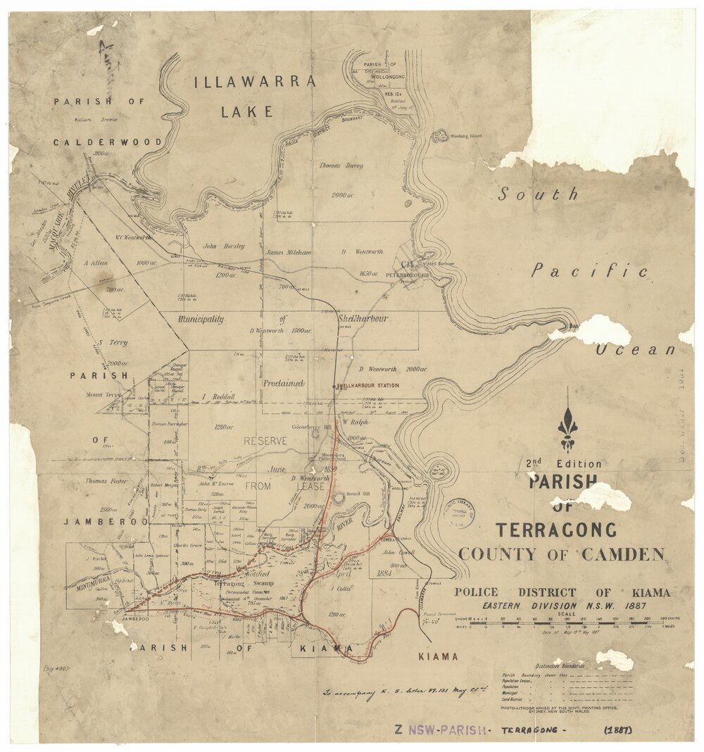 Parish of Terragong County Camden