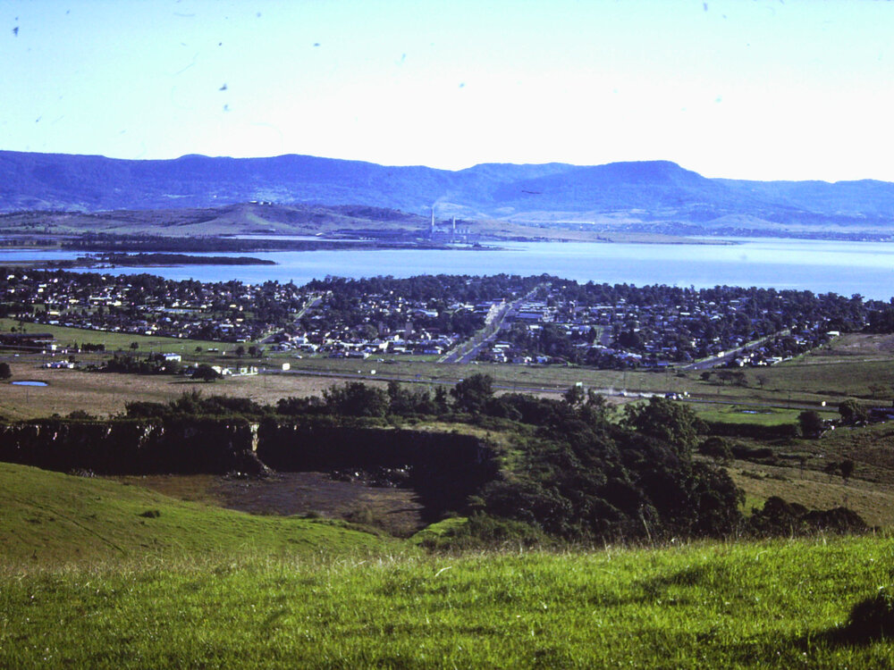View over Wentworth Hills Quarry to Oak Flats