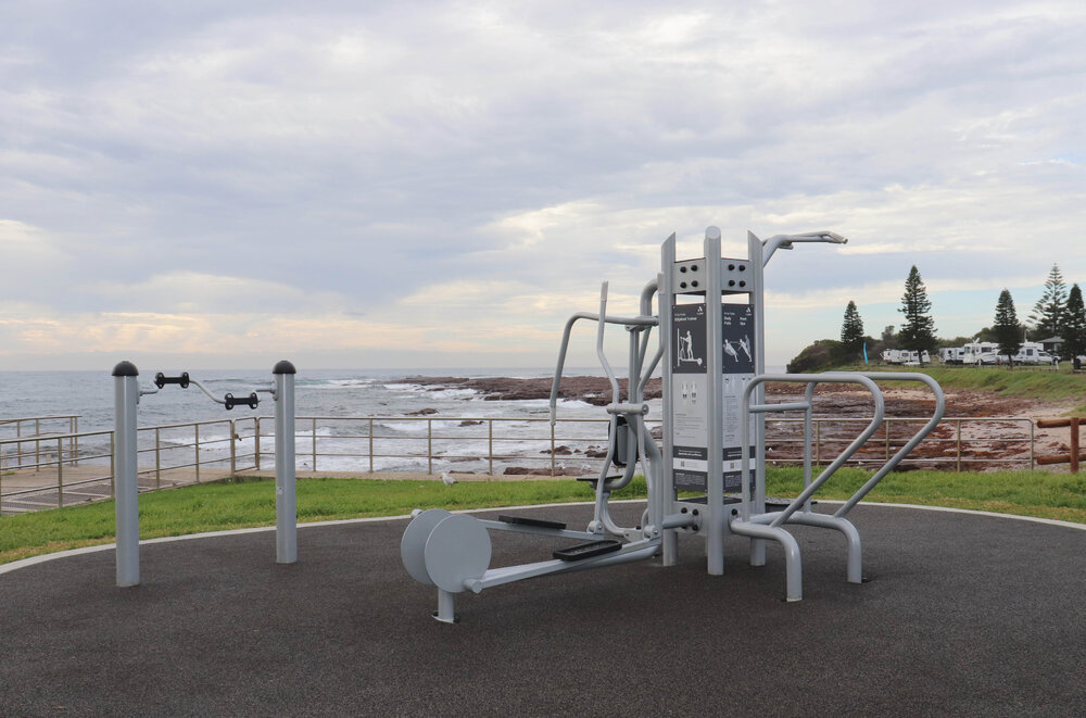 Installation of New Exercise Equipment at Shellharbour