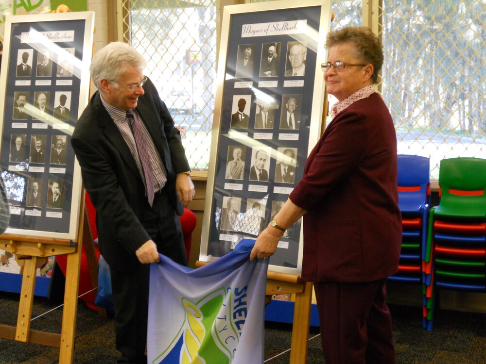 Mayors of Shellharbour Exhibition Unveiling