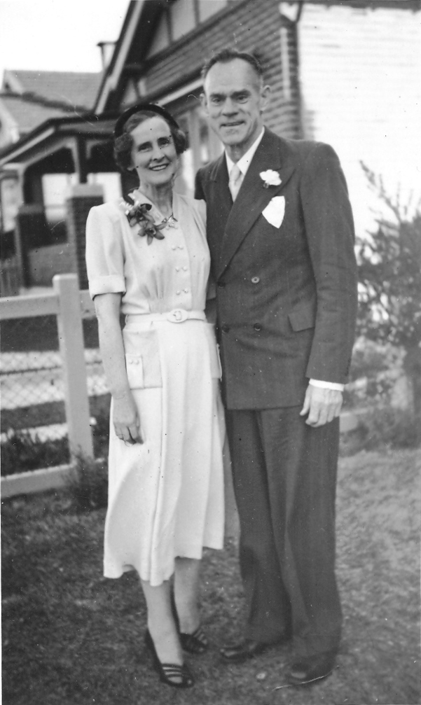 Violet Kirkwood and Francis 'Frank' Parkinson