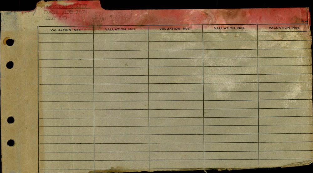 1942 - 1944 North Ward Valuation Book 2