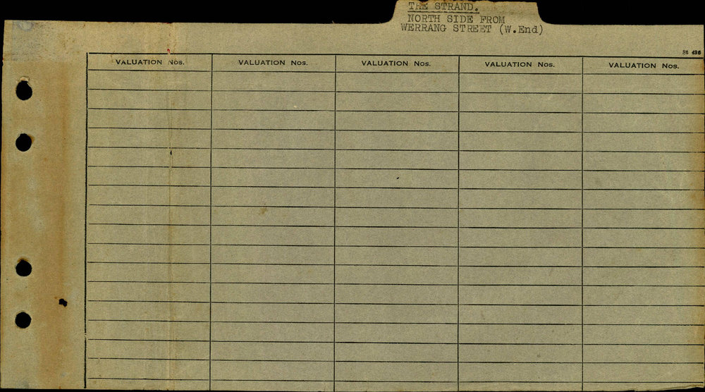 1942 - 1944 North Ward Valuation Book 4