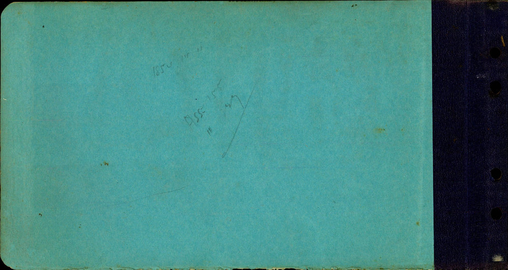 1939 - 1941 Central and West Wards Valuation Book