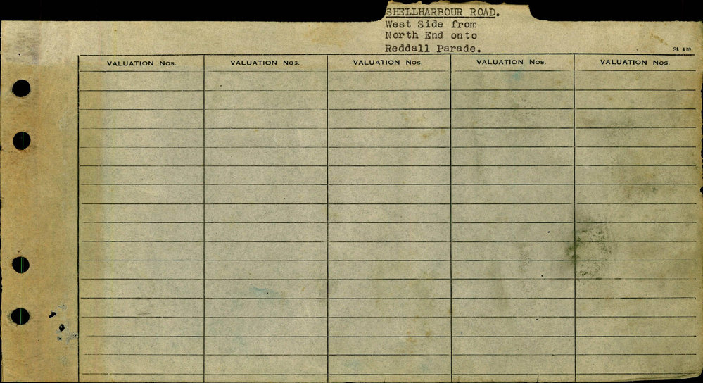 1945 - 1947 North Ward Valuation Book 3