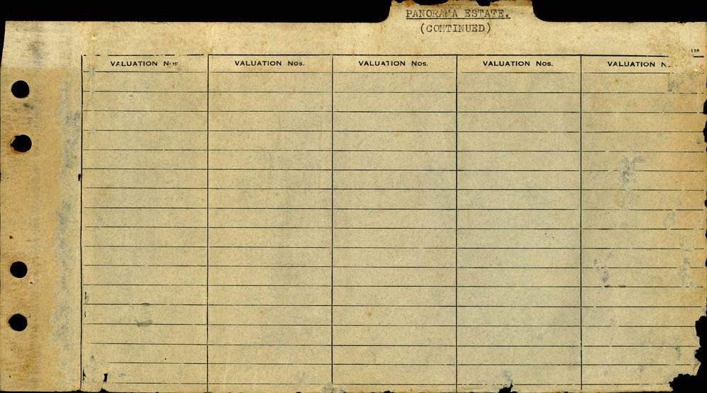 1945 - 1947 North Ward Valuation Book 5