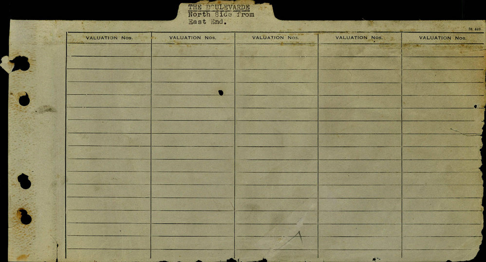 1948 - 1950 North Ward Valuation Book 4