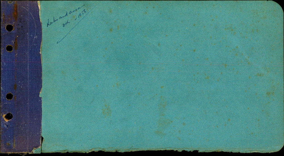 1954 - 1956 Central Ward Valuation Book 5