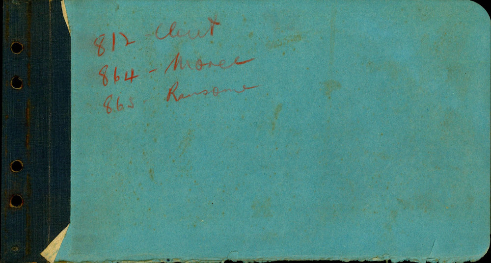1954 - 1956 East Ward Valuation Book 3